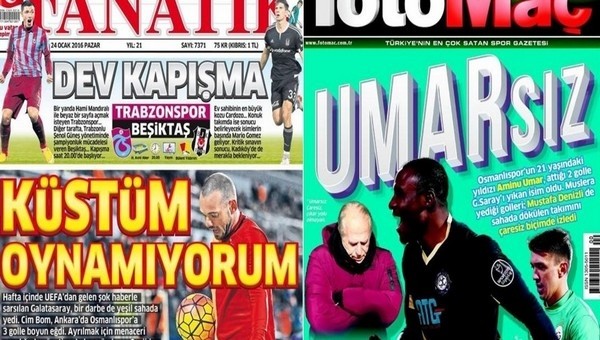 'Küstüm oynamıyorum'