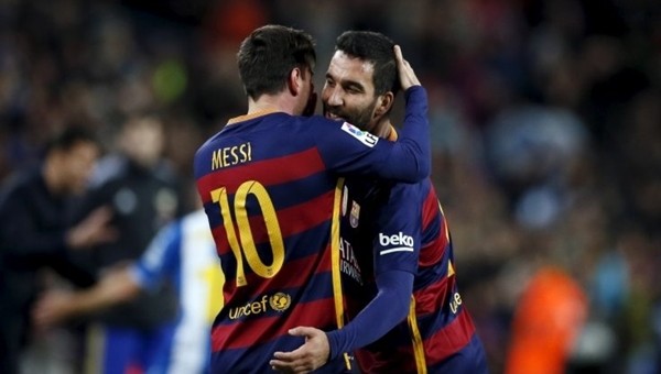 Lionel Messi'den Arda Turan'a büyük övgü