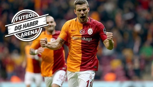 Lukas Podolski için FLAŞ iddia