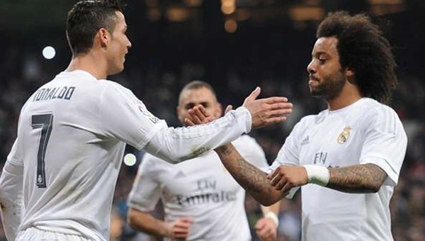 Real Madrid'den gol bombardımanı