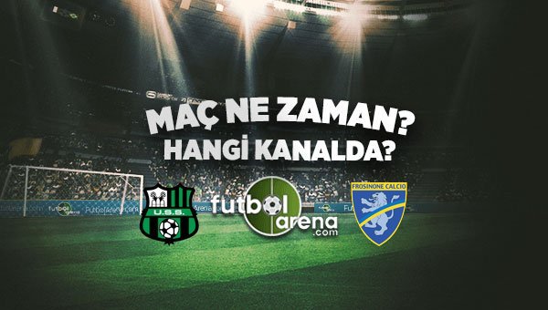 Sassuolo Frosinone maçı ne zaman, saat kaçta, hangi kanalda yayınlanacak? (Frosinone-Sassuolo)