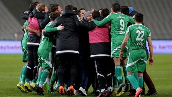 Sivas Belediyespor Beşiktaş'ı yendi, tarih yazdı!