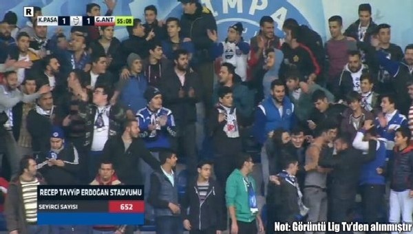 Süper Lig maçında şaşırtan seyirci sayısı