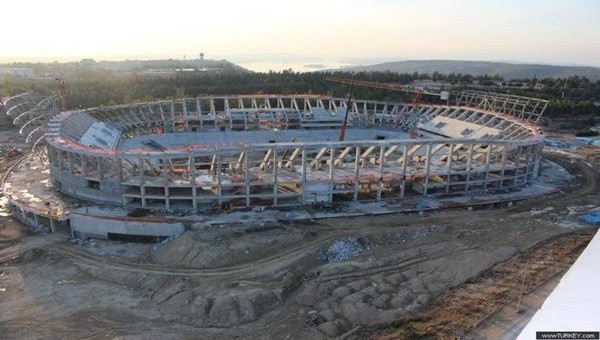 Adana'nın yeni incisi '' Koz Arena '' yükseliyor - PTT 1. Lig Haberleri