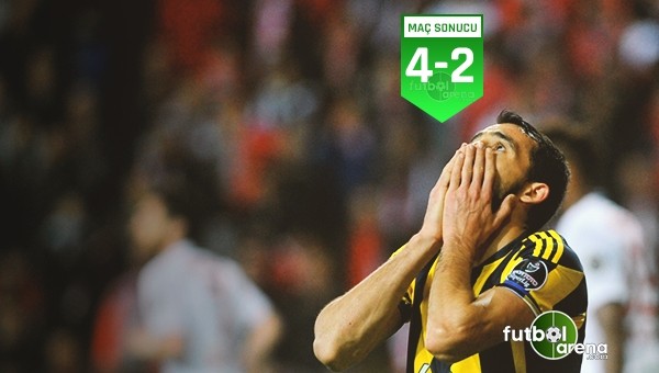 Fenerbahçe, Antalya'da ağır yaral! Antalyaspor 4-2 Fenerbahçe