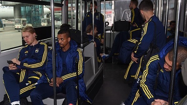 Fenerbahçe kafilesi Rusya'ya indi