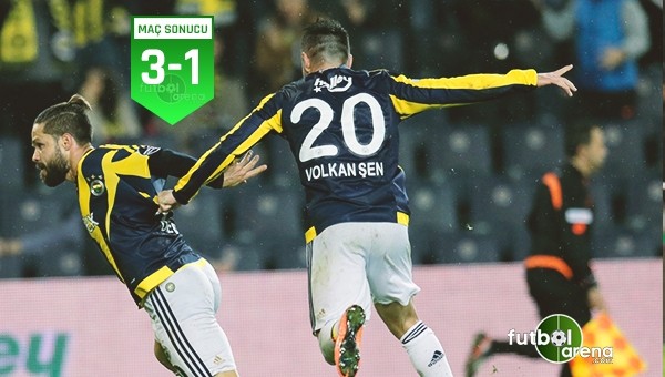 Fenerbahçe 3-1 Kasımpaşa maçın özeti ve golleri