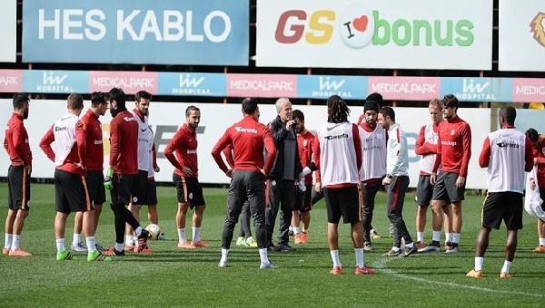 Galatasaray, Lazio'ya hazırlanıyor
