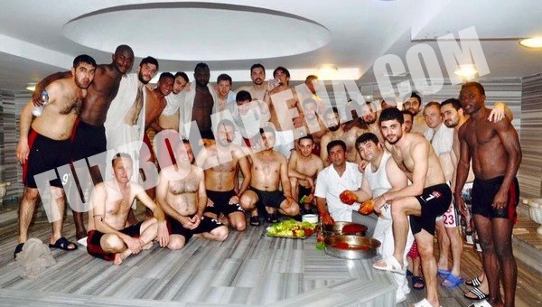 Gaziantepspor, Galatasaray maçı öncesi hamamda! - Süper Lig Haberleri