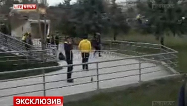 FLAŞ! L.Moskova taraftarlarının otobüsü taşlandı
