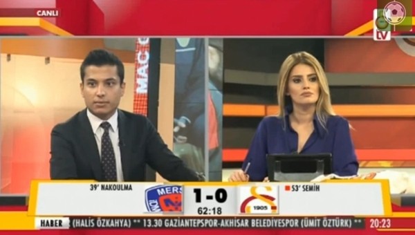 Mersin İdmanyurdu'nun golünde GS TV spikeri - İZLE