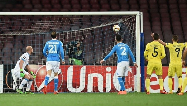 Napoli - Villarreal maçı özeti ve golleri