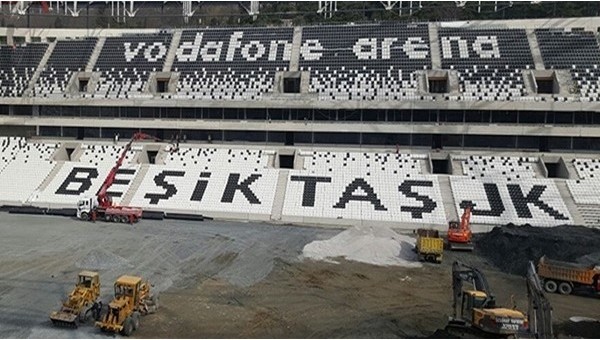 Vodafone Arena'nın havadan görüntüleri - İZLE