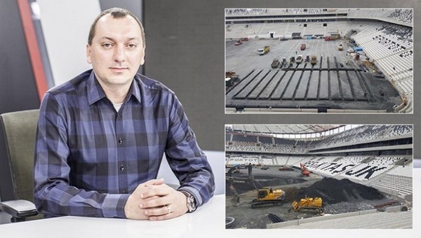 Vodafone Arena'ya özel çim - Beşiktaş Haberleri