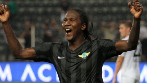 Akhisar Belediyespor'un kozu Hugo Rodallega