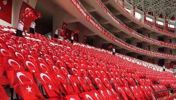Antalya Stadı Türkiye - İsveç maçına hazır - Milli Takım Haberleri
