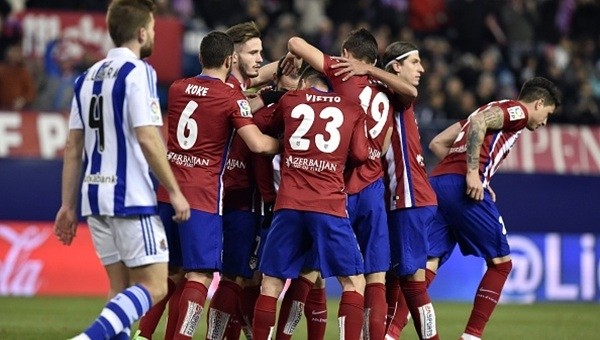 Atletico Madrid - Real Sociedad maçı özeti ve golleri