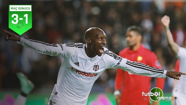 Beşiktaş, Eskişehirspor'u rahat geçti