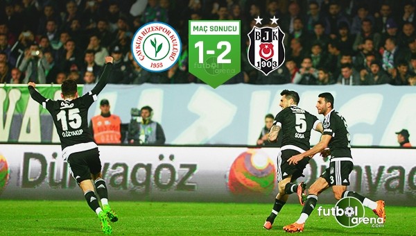 Beşiktaş, Rize'de hata yapmadı