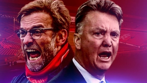 Jurgen Klopp v Louis van Gaal kapışmaları