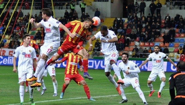Kayserispor ile Eskişehirspor yenişemedi