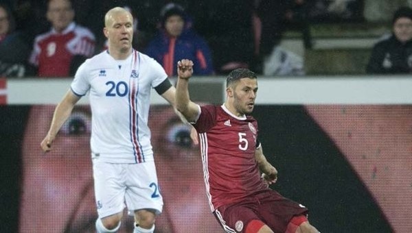 Kjaer'in savunduğu Danimarka, İzlanda deneyinden galip ayrıldı