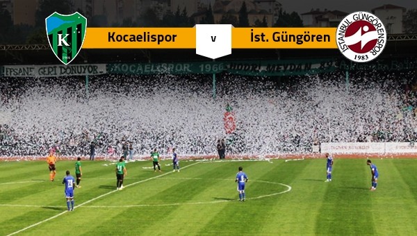Kocaelispor maçları hangi kanalda? Kocaelispor-İstanbul Güngörenspor maçı ne zaman, şifresiz mi, saat kaçta?