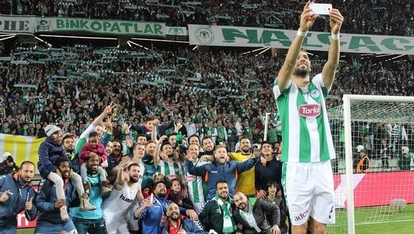 Konyaspor taraftarı geceye damga vurdu - Türkiye Kupası Haberleri