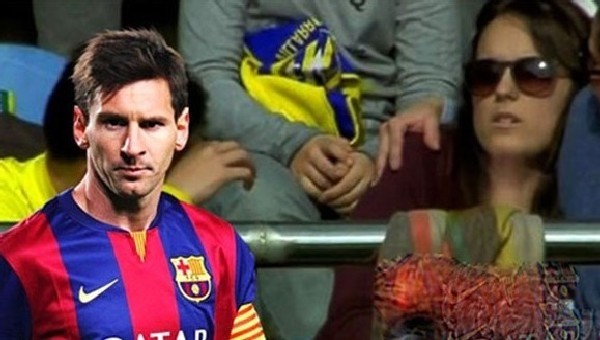 Lionel Messi, kadın taraftarın elini kırdı