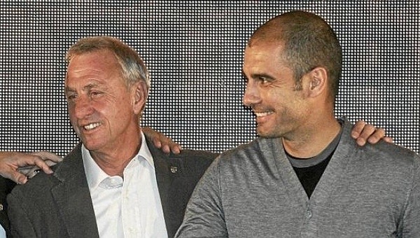 Pep Guardiola'dan Johan Cruyff'a: 'Karşılaştırılamaz'