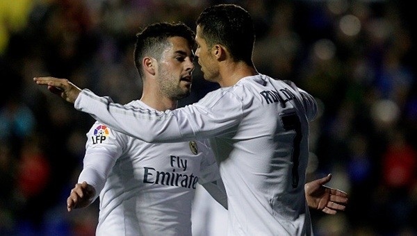 Real Madrid Levante deplasmanında kazandı