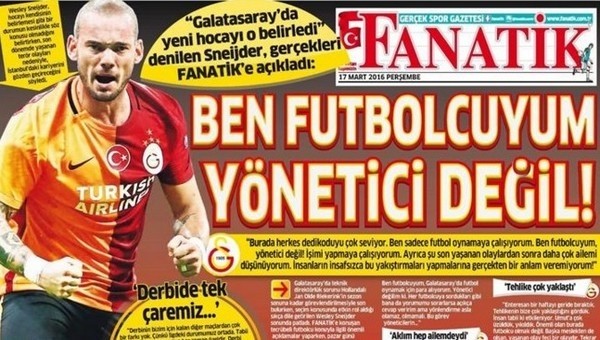 Spor gazetelerinde günün manşetleri (17 Mart 2016)