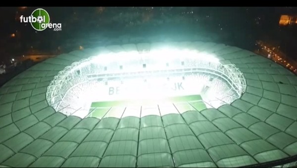 Vodafone Arena drone gece çekimi - İZLE