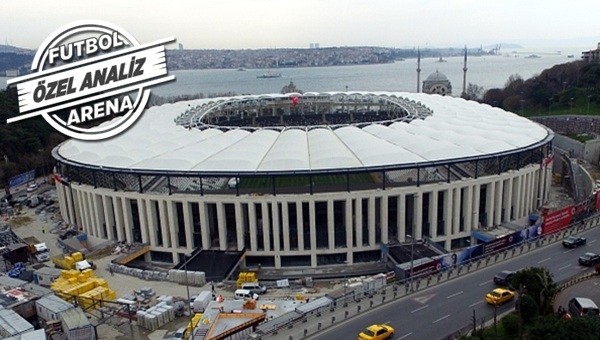Vodafone Arena'da ilginç sistem