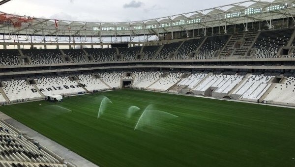 Vodafone Arena'da taraftarları heyecanlandıran akustik testi - İZLE