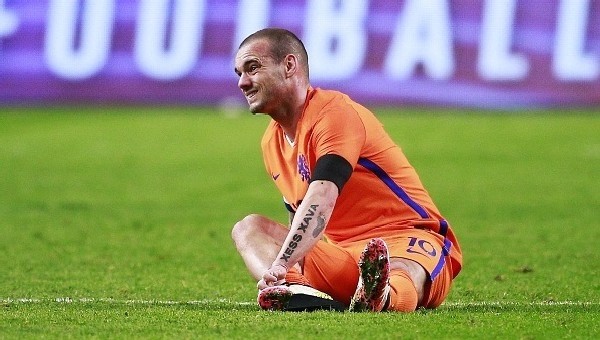 Wesley Sneijder'den ilginç sakatlık açıklaması