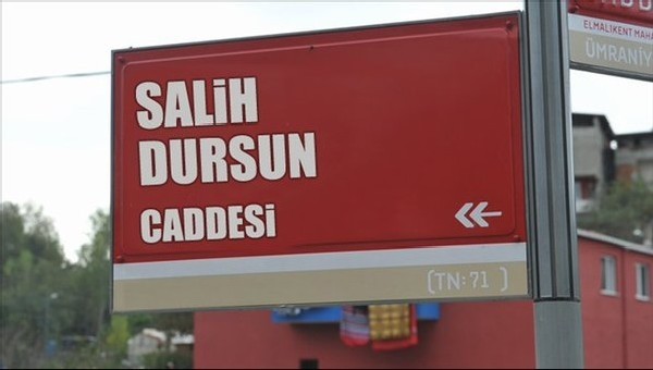 Yomra'da Salih Dursun caddesi