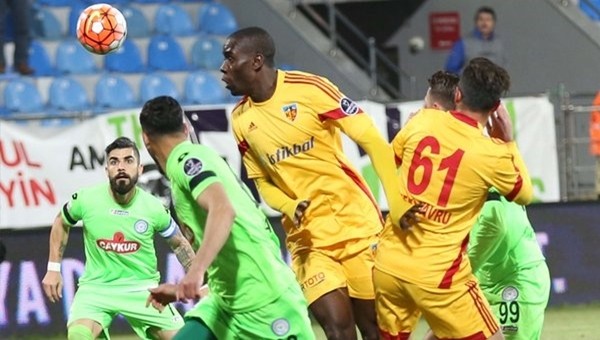 Çaykur Rizespor ile Kayserispor yenişemedi