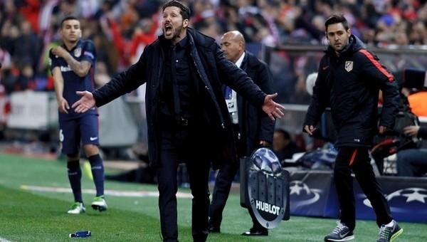 Diego Simeone'ye 3 maç ceza