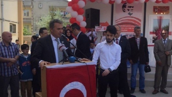 Fikret Orman okul açılışına katıldı - Beşiktaş Haberleri