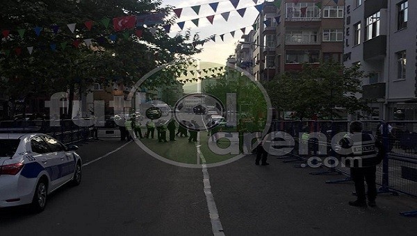 Fenerbahçe otobüsüne yabancı madde atıldı