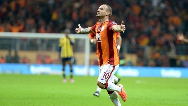 Galatasaray derbide Wesley Sneijder'e güveniyor - Süper Lig Haberleri