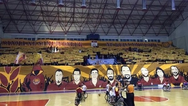Galatasaray Tekerlekli Basketbol Takımına büyük destek