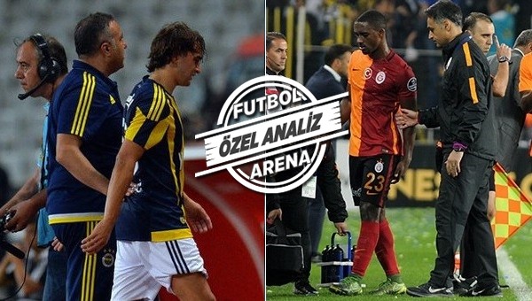 Galatasaray ve Fenerbahçe'de tepede