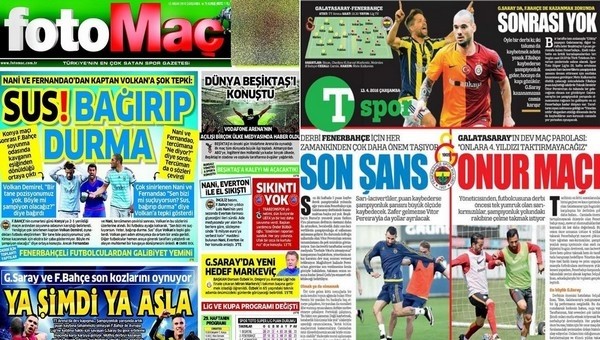 Gazetelerde günün manşetleri (13 Nisan 2016)