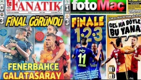 Spor gazeteleri oku - Spor gazete manşetleri (Fanatik, Fotomaç, AMK gazeteleri - 21 Nisan 2016)