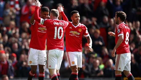 Manchester United kazandı Aston Villa küme düştü