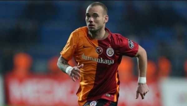 Wesley Sneijder'in Çaykur Rizespor maçı heyecanı