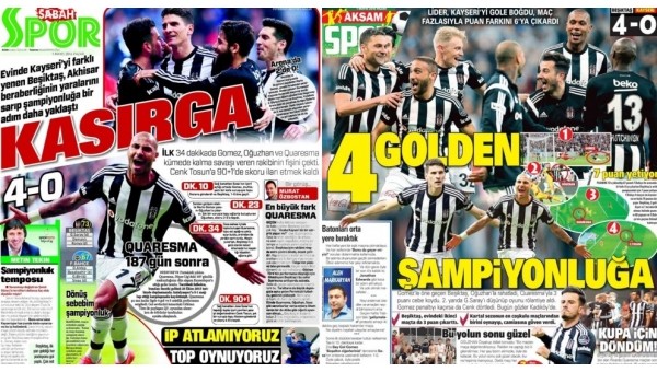 Spor gazeteleri oku - Spor gazete manşetleri (Fanatik, Fotomaç, AMK gazeteleri - 1 Mayıs 2016)