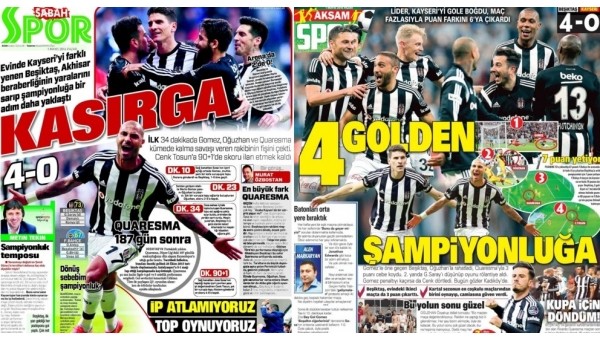 '4 Golden Şampiyonluğa'